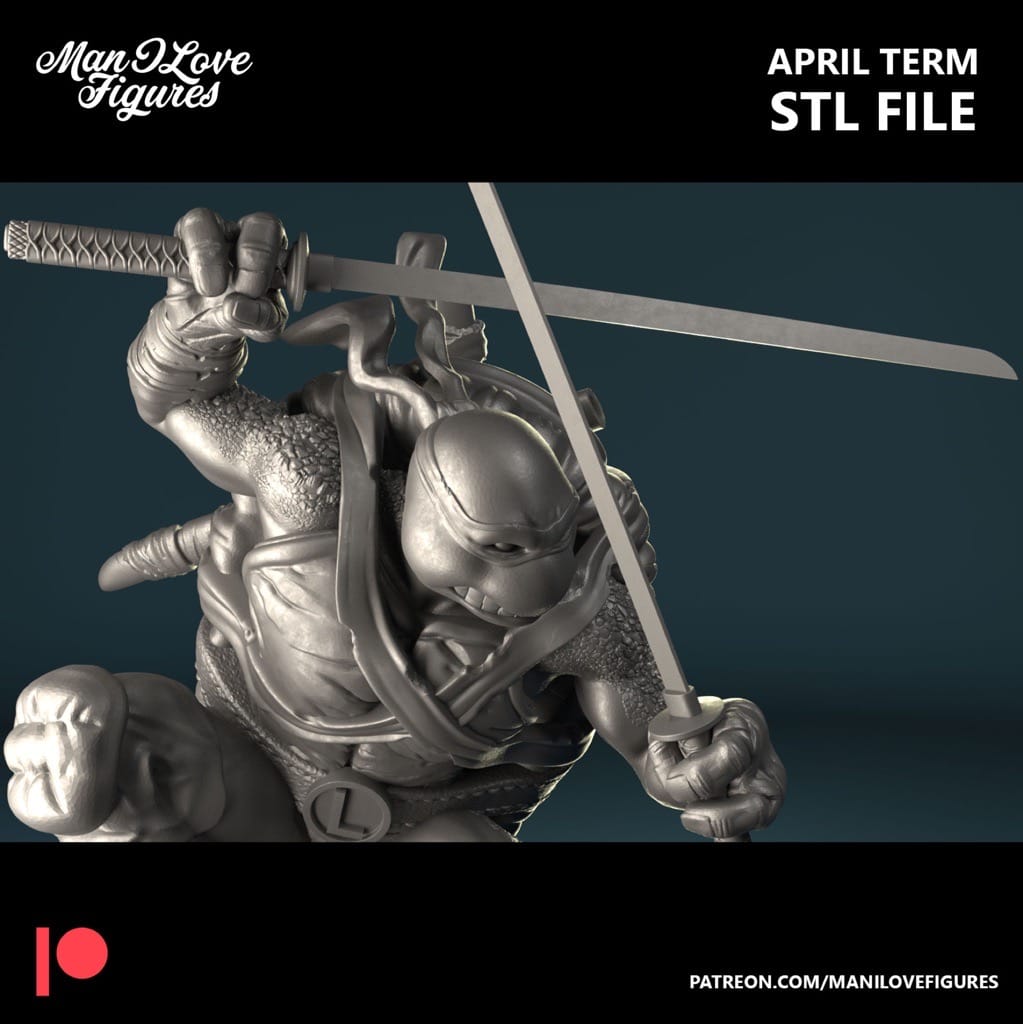 P站图纸印象馆 Man I Love 忍者神龟 里奥 Man I Love 忍者神龟 里奥