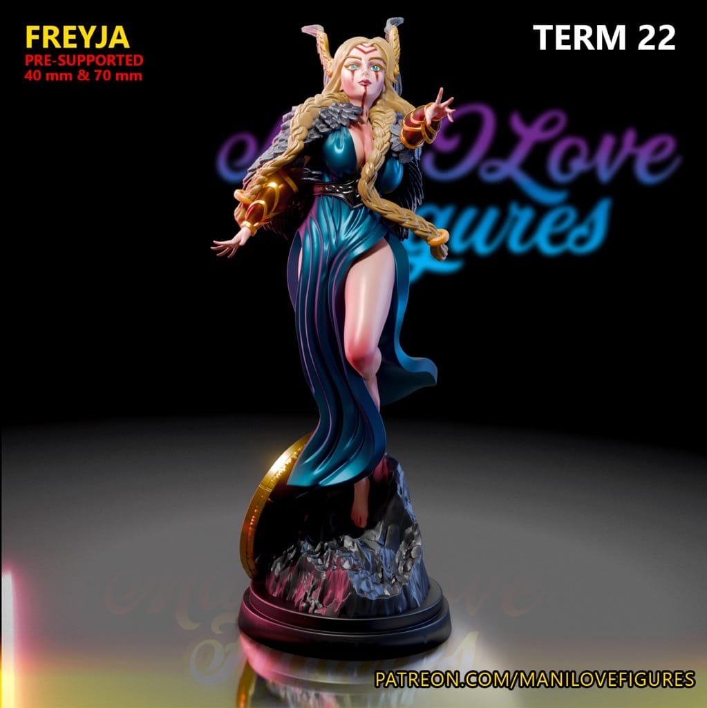 P站图纸印象馆 Man I Love 爱与美的女神 弗蕾亚 Man I Love 爱与美的女神 弗蕾亚