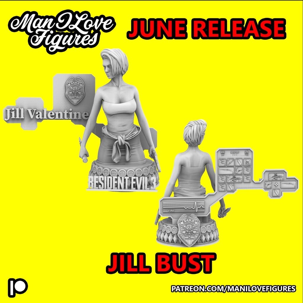 P站图纸印象馆 Man I Love 生化危机 吉尔·瓦伦蒂安 Man I Love 生化危机 吉尔·瓦伦蒂安