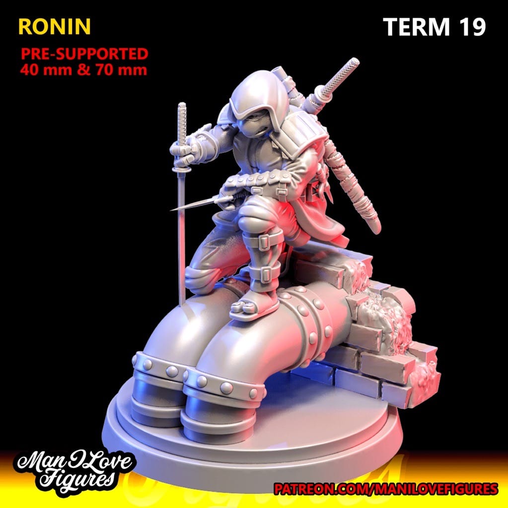 P站图纸印象馆 Man I Love 忍者神龟 最后的浪人 Man I Love 忍者神龟 最后的浪人