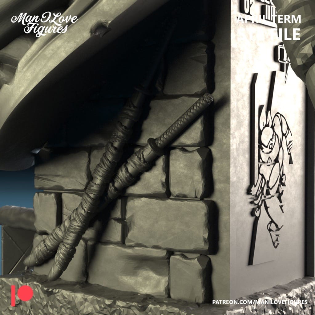 P站图纸印象馆 Man I Love 忍者神龟 里奥 Man I Love 忍者神龟 里奥