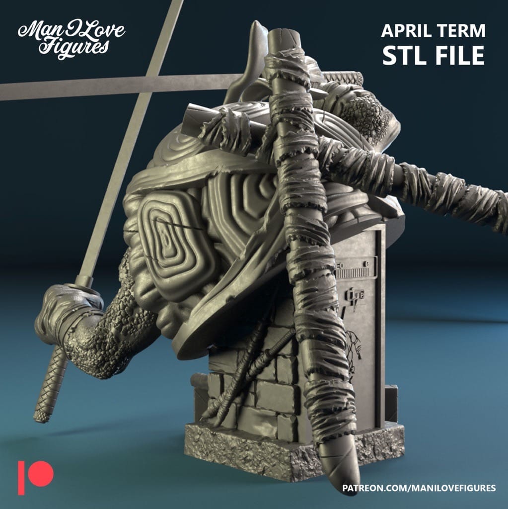 P站图纸印象馆 Man I Love 忍者神龟 里奥 Man I Love 忍者神龟 里奥