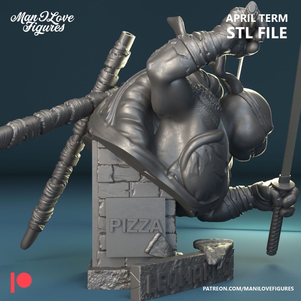 P站图纸印象馆 Man I Love 忍者神龟 里奥 Man I Love 忍者神龟 里奥