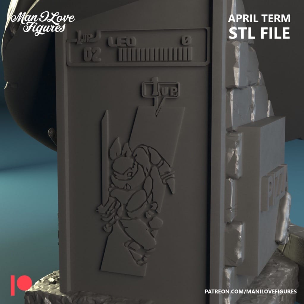 P站图纸印象馆 Man I Love 忍者神龟 里奥 Man I Love 忍者神龟 里奥