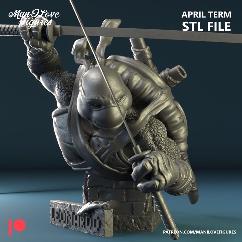 P站图纸印象馆 Man I Love 忍者神龟 里奥 Man I Love 忍者神龟 里奥