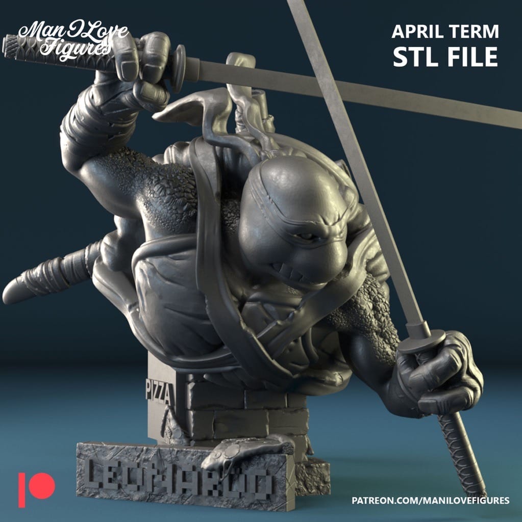 P站图纸印象馆 Man I Love 忍者神龟 里奥 Man I Love 忍者神龟 里奥