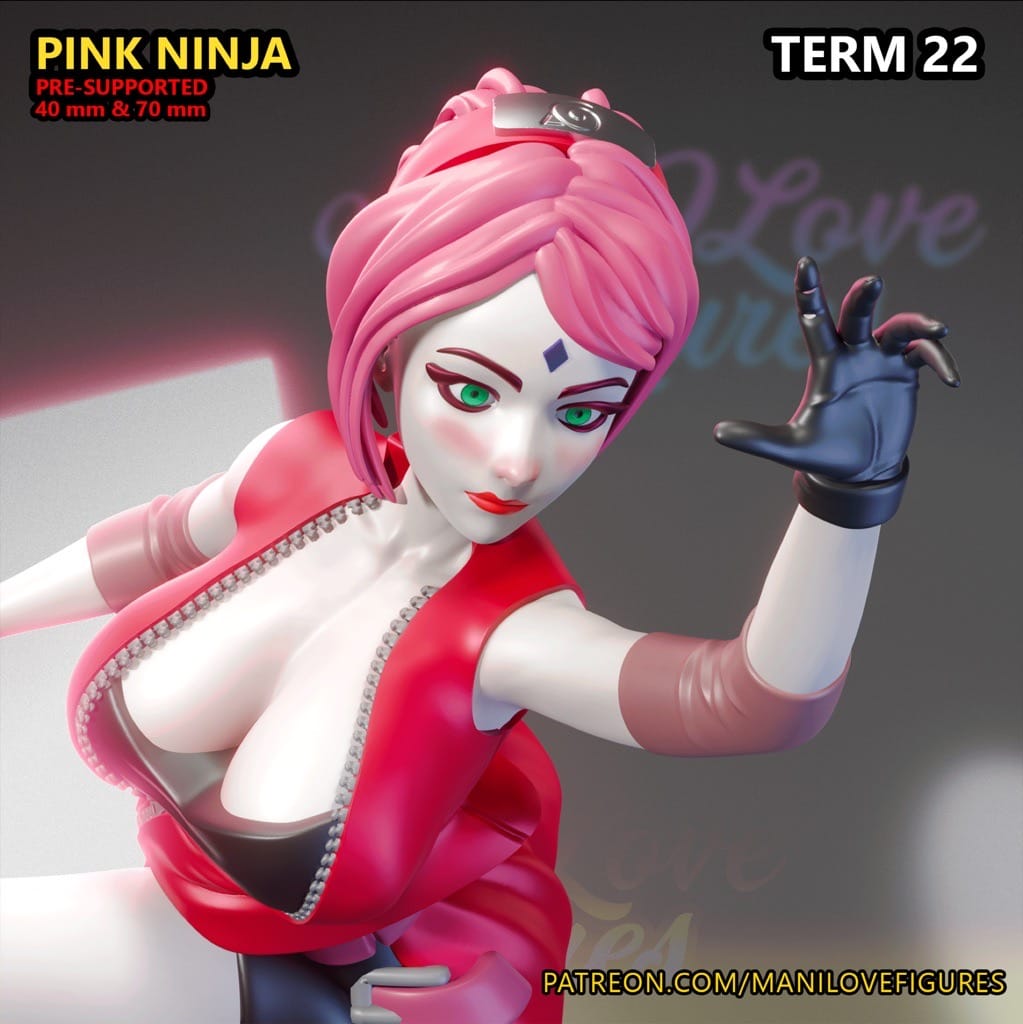 P站图纸印象馆 Man I Love 火影忍者 春野樱 Man I Love 火影忍者 春野樱