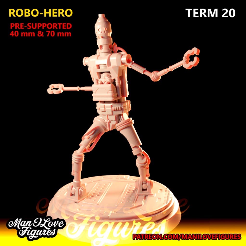 P站图纸印象馆 Man I Love 星球大战 IG-12 Man I Love 星球大战 IG-12