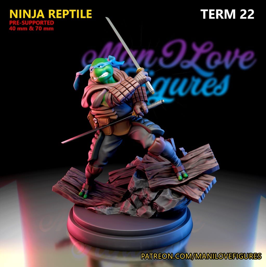 P站图纸印象馆 Man I Love 忍者神龟 里奥 Man I Love 忍者神龟 里奥