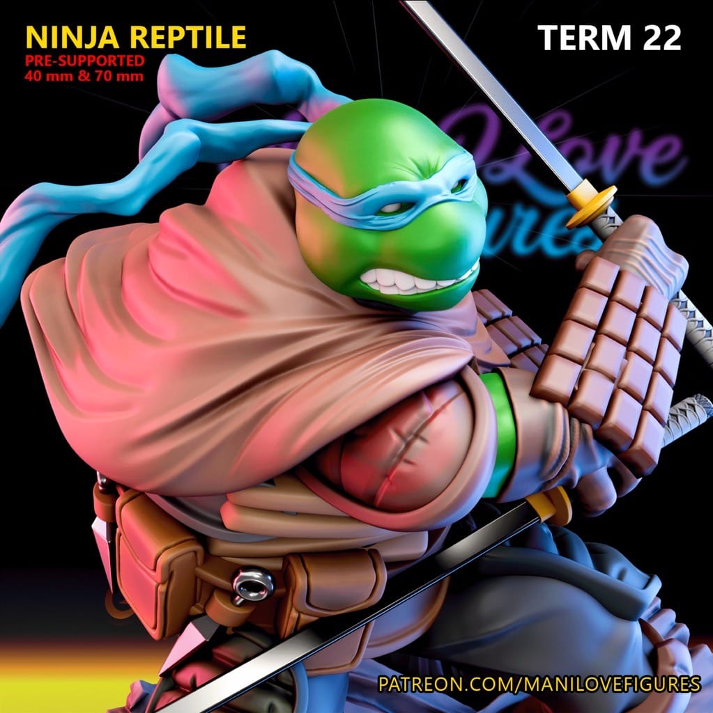 P站图纸印象馆 Man I Love 忍者神龟 里奥 Man I Love 忍者神龟 里奥