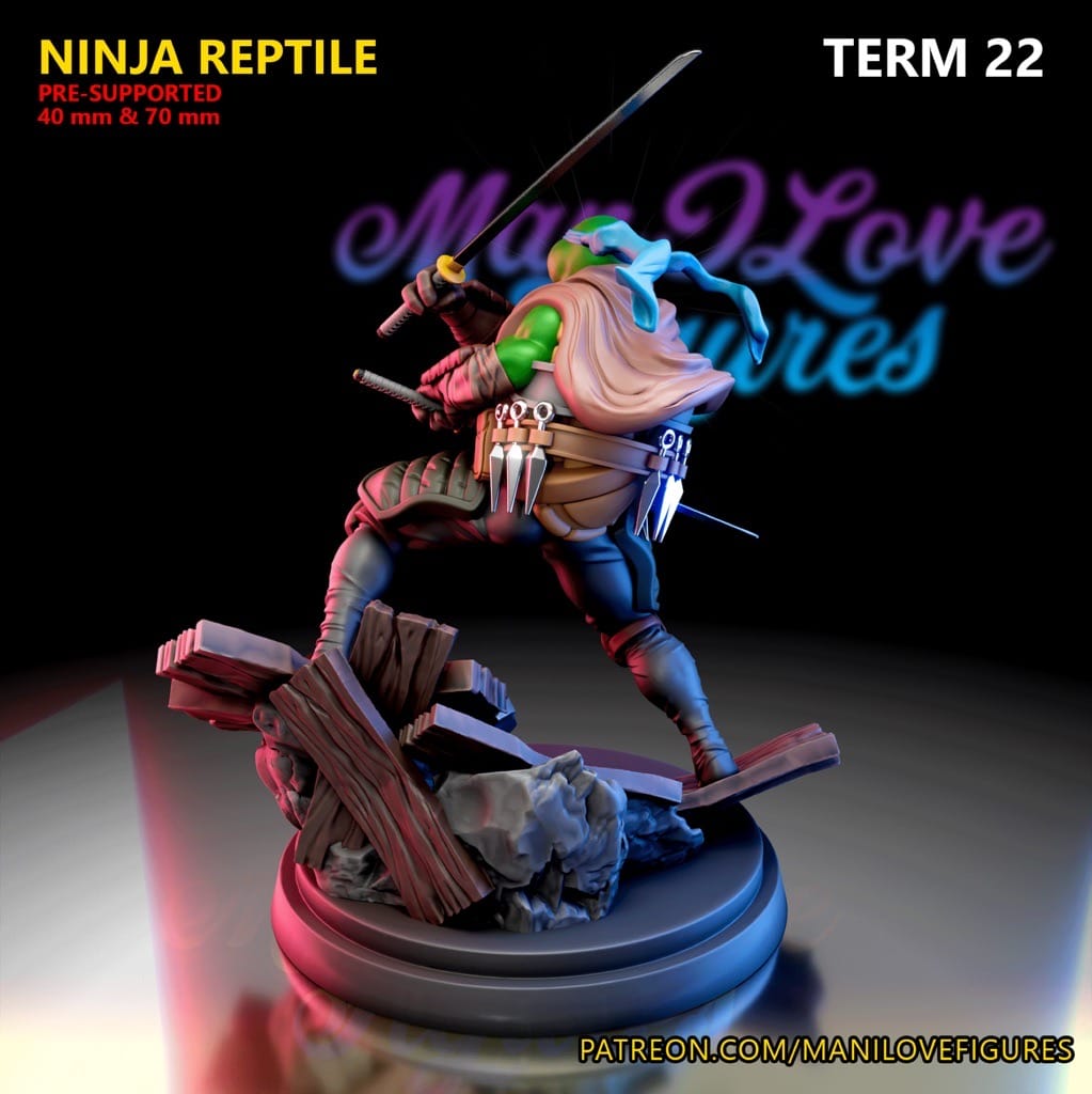 P站图纸印象馆 Man I Love 忍者神龟 里奥 Man I Love 忍者神龟 里奥