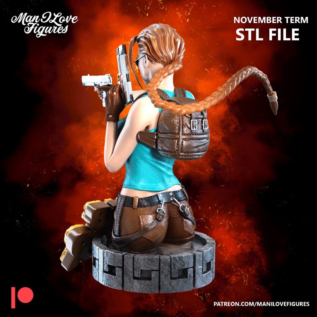 P站图纸印象馆 Man I Love 古墓丽影 劳拉·克劳馥 Man I Love 古墓丽影 劳拉·克劳馥