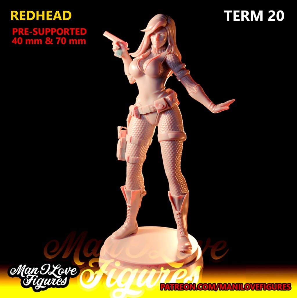 P站图纸印象馆 Man I Love 特种部队 红发女斯卡利特 Man I Love 特种部队 红发女斯卡利特