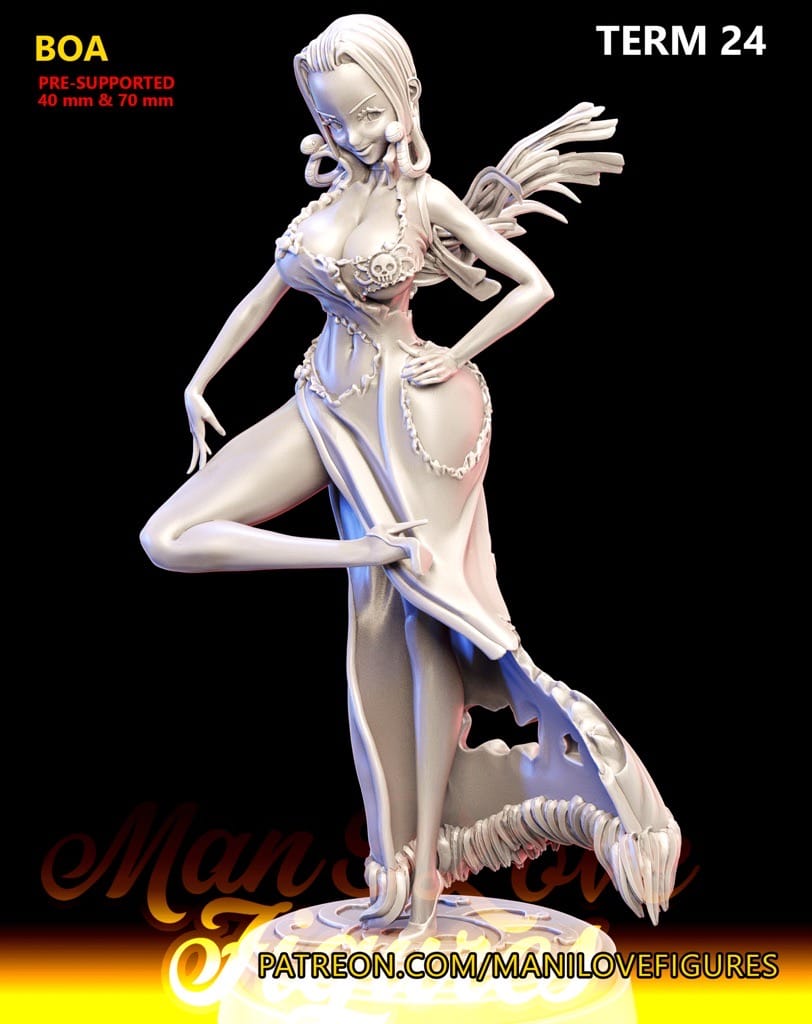 P站图纸印象馆 Man I Love 海贼王 波雅·汉库克 Man I Love 海贼王 波雅·汉库克