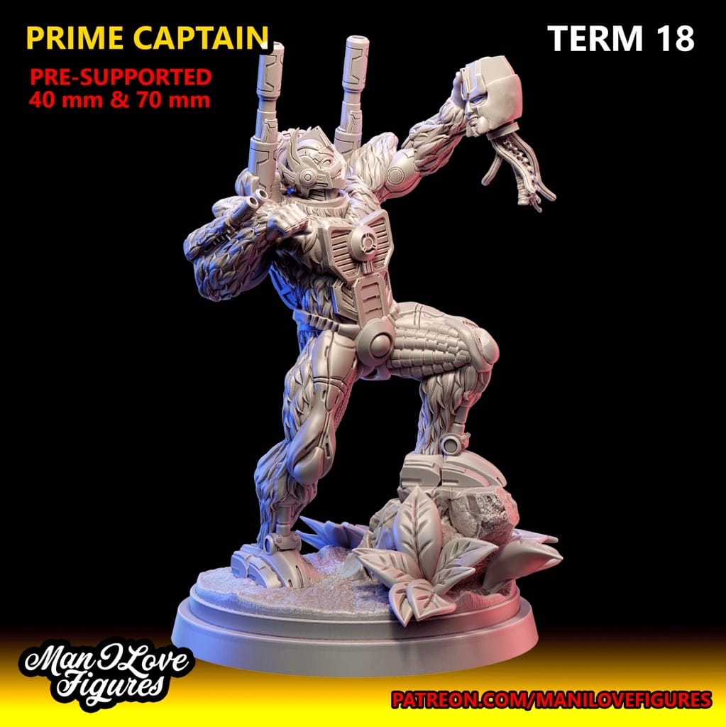 P站图纸印象馆 Man I Love 超能勇士 猩猩队长 擎天圣 Man I Love 超能勇士 猩猩队长 擎天圣