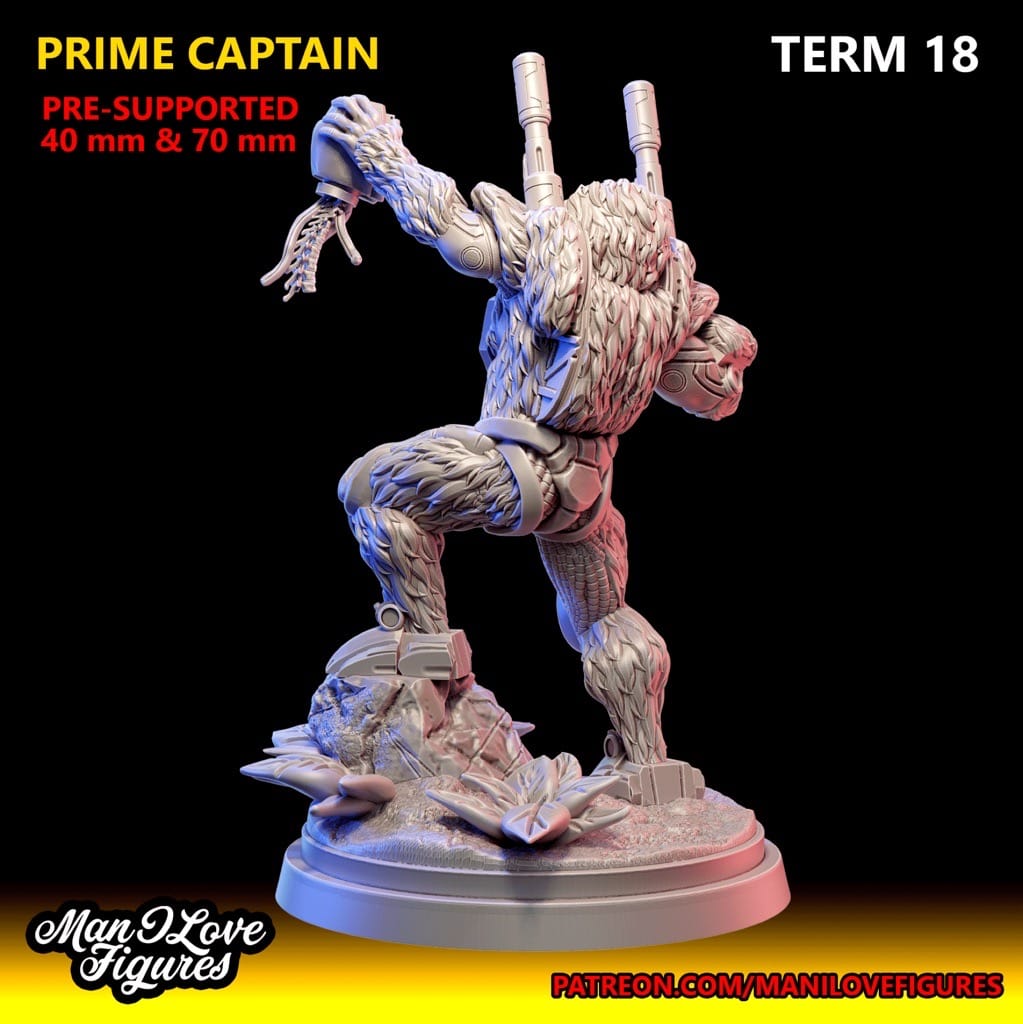 P站图纸印象馆 Man I Love 超能勇士 猩猩队长 擎天圣 Man I Love 超能勇士 猩猩队长 擎天圣