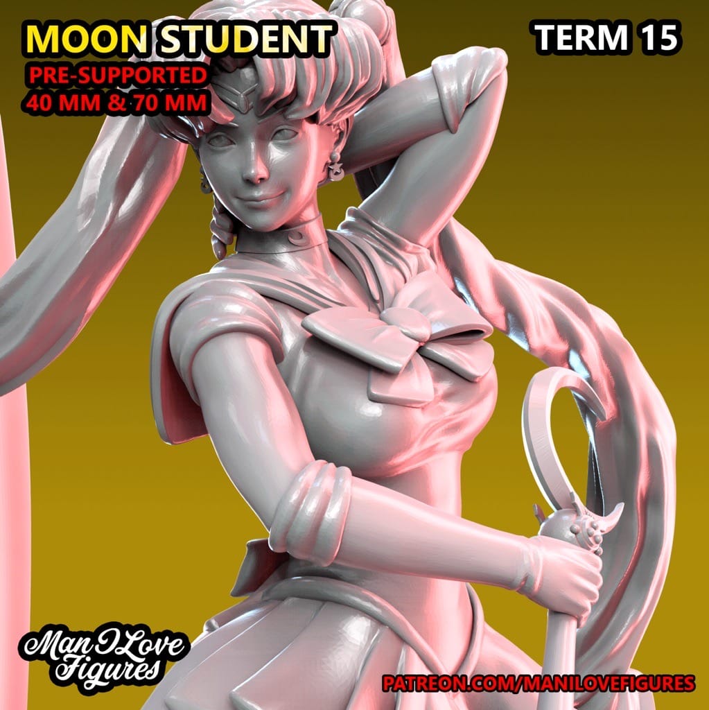 P站图纸印象馆 Man I Love 美少女战士 月野兔 Man I Love 美少女战士 月野兔