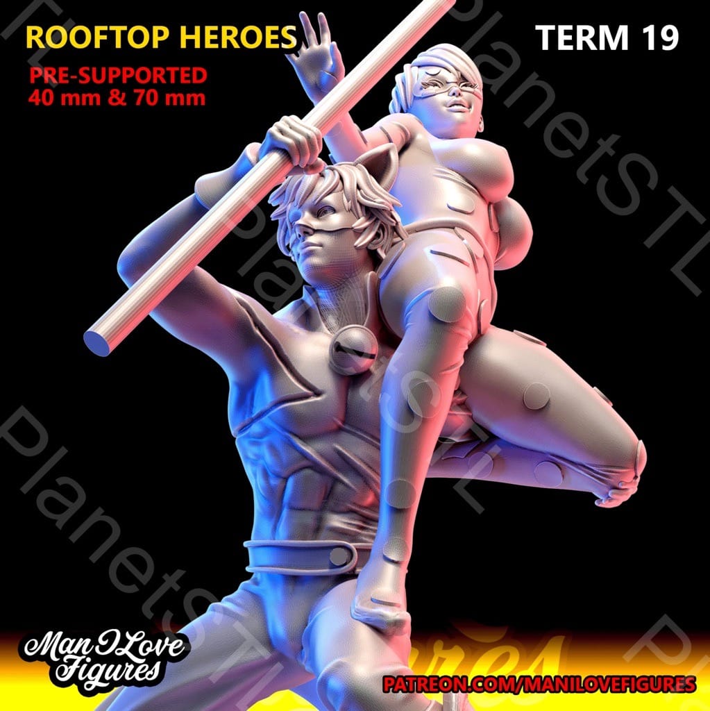 P站图纸印象馆 Man I Love 奇迹少女 瓢虫少女和黑猫罗尔 Man I Love 奇迹少女 瓢虫少女和黑猫罗尔