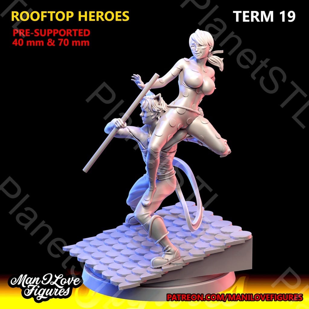 P站图纸印象馆 Man I Love 奇迹少女 瓢虫少女和黑猫罗尔 Man I Love 奇迹少女 瓢虫少女和黑猫罗尔