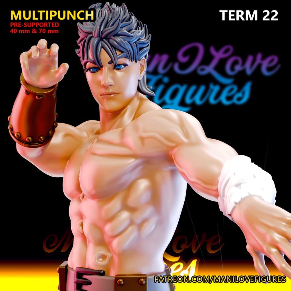 P站图纸印象馆 Man I Love 北斗神拳 健次郎 Man I Love 北斗神拳 健次郎