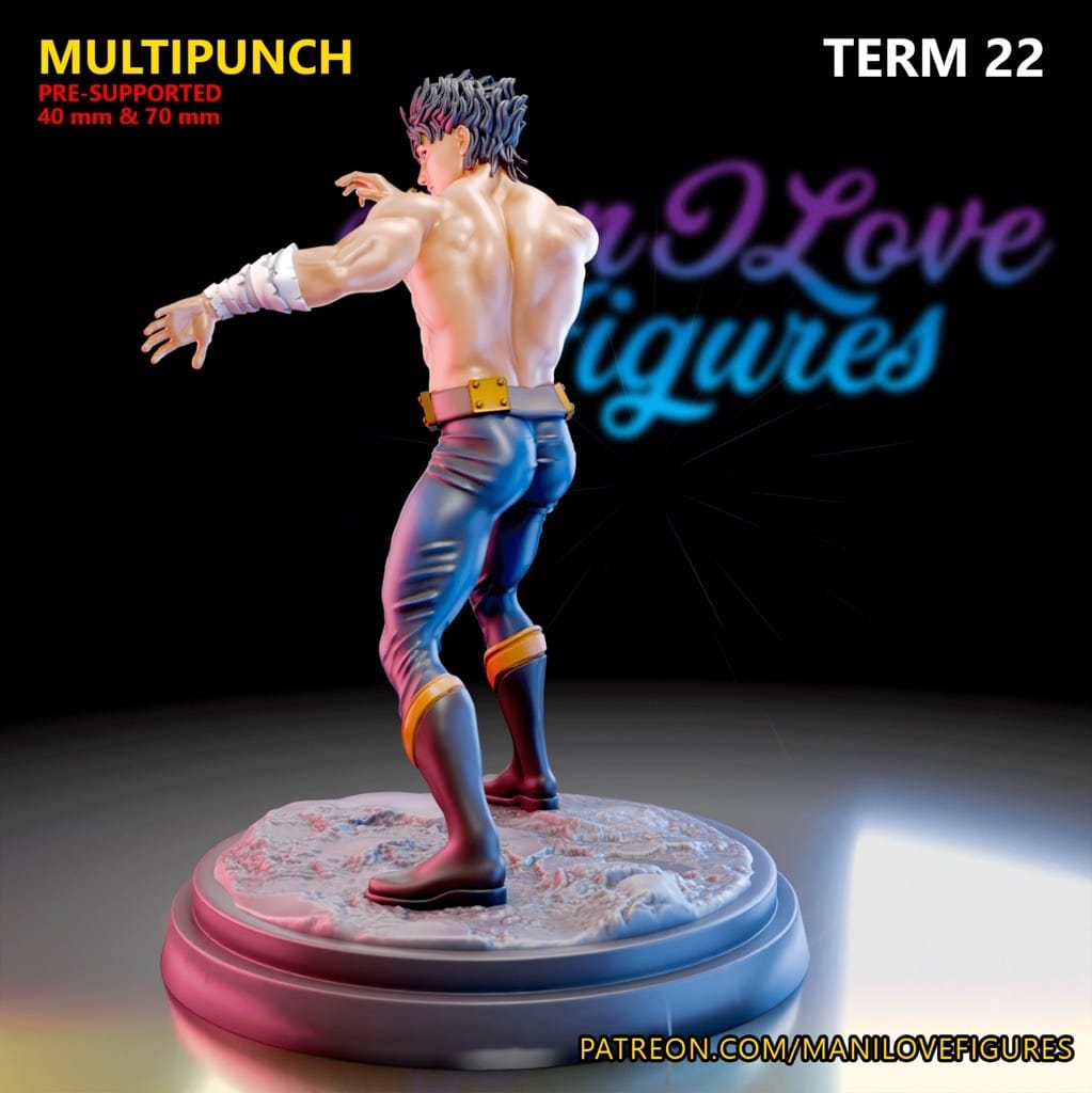 P站图纸印象馆 Man I Love 北斗神拳 健次郎 Man I Love 北斗神拳 健次郎