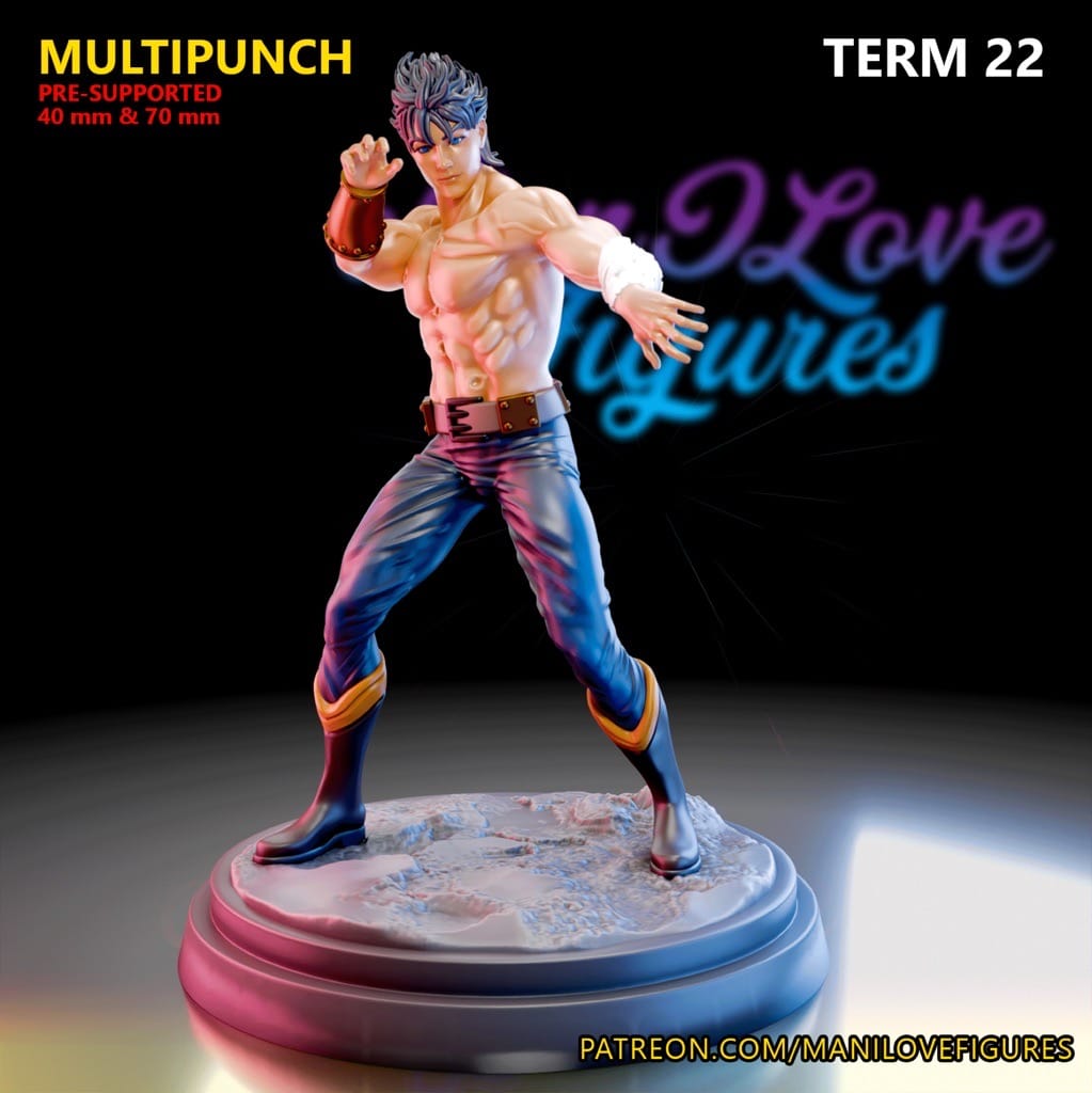 P站图纸印象馆 Man I Love 北斗神拳 健次郎 Man I Love 北斗神拳 健次郎