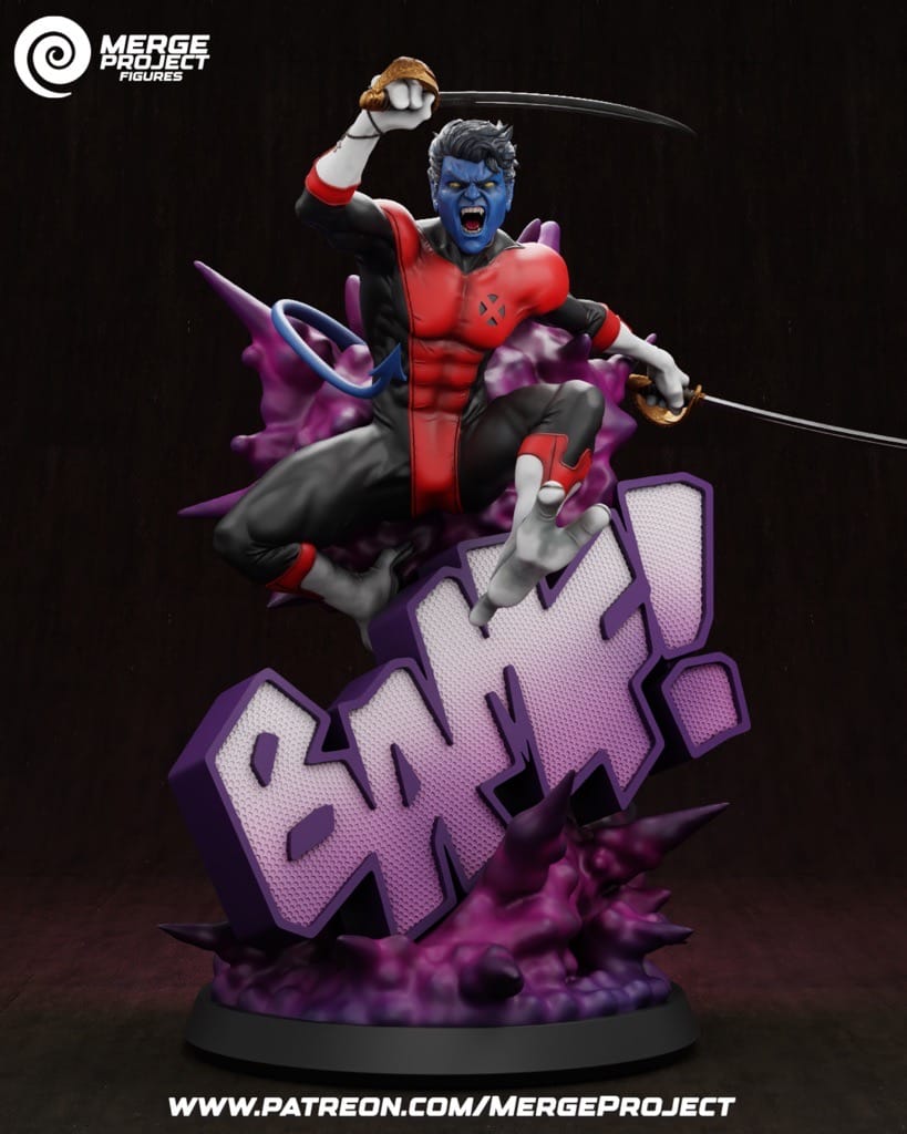 P站图纸印象馆 MPF 漫威 X战警 夜行者 科特·瓦格纳 MPF 漫威 X战警 夜行者 科特·瓦格纳