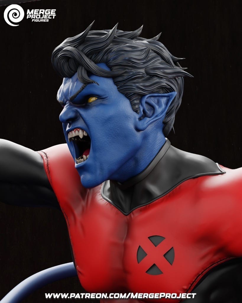 P站图纸印象馆 MPF 漫威 X战警 夜行者 科特·瓦格纳 MPF 漫威 X战警 夜行者 科特·瓦格纳