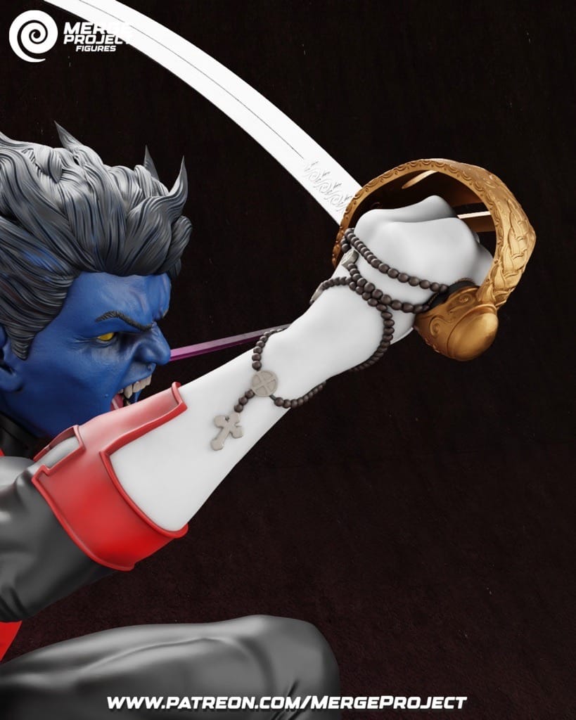 P站图纸印象馆 MPF 漫威 X战警 夜行者 科特·瓦格纳 MPF 漫威 X战警 夜行者 科特·瓦格纳