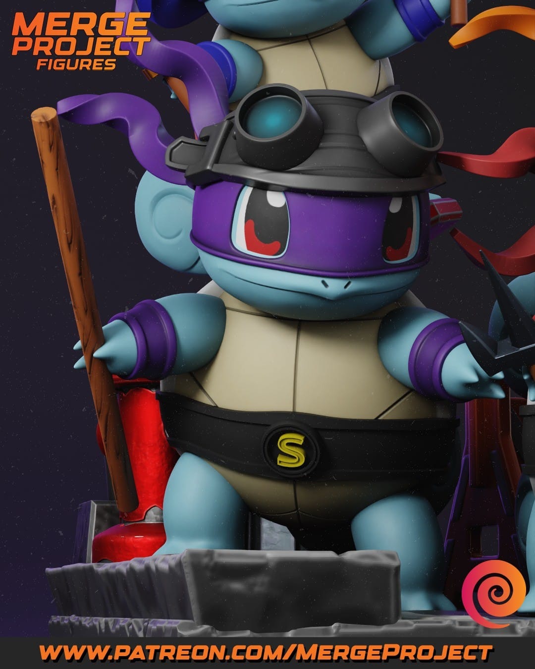 P站图纸印象馆 MPF 忍者神龟 MPF 忍者神龟