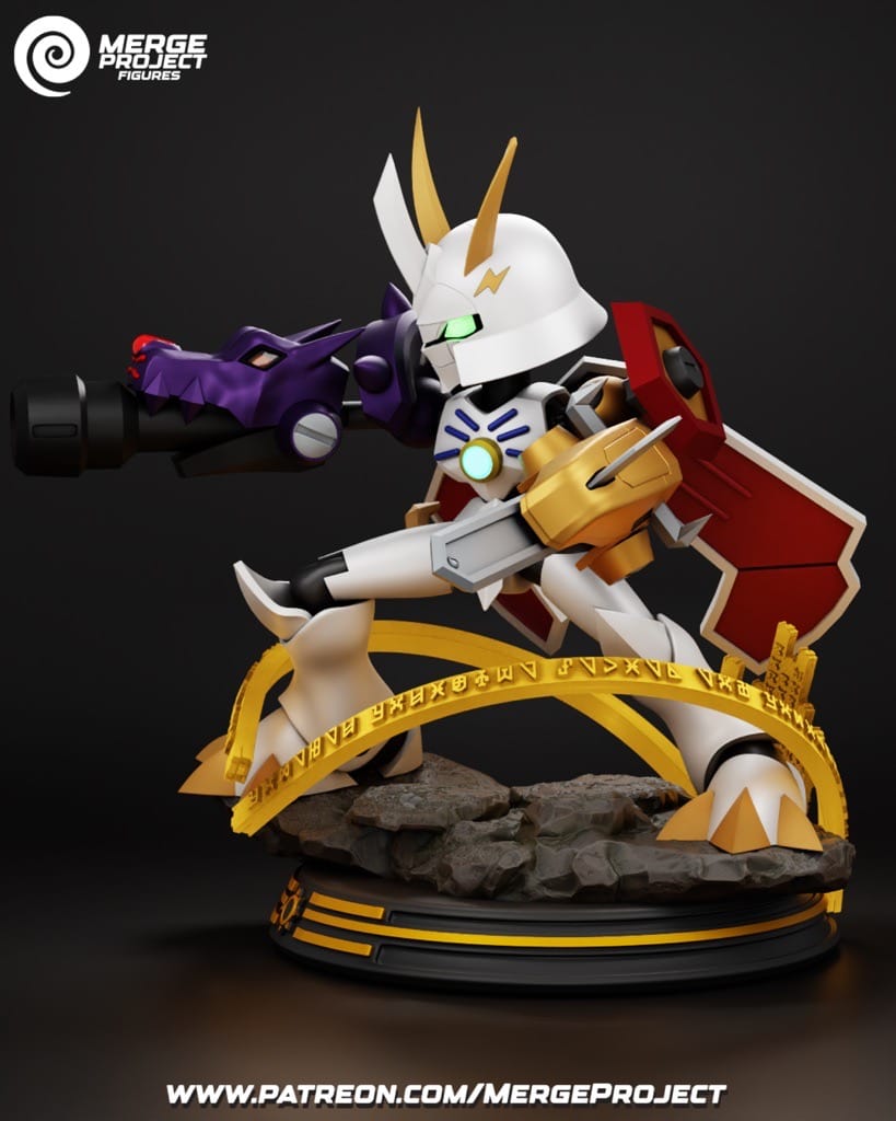 P站图纸印象馆 MPF 数码暴龙 奥米加兽 MPF 数码暴龙 奥米加兽