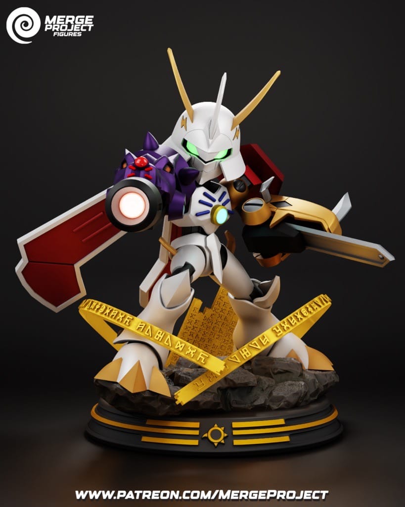 P站图纸印象馆 MPF 数码暴龙 奥米加兽 MPF 数码暴龙 奥米加兽