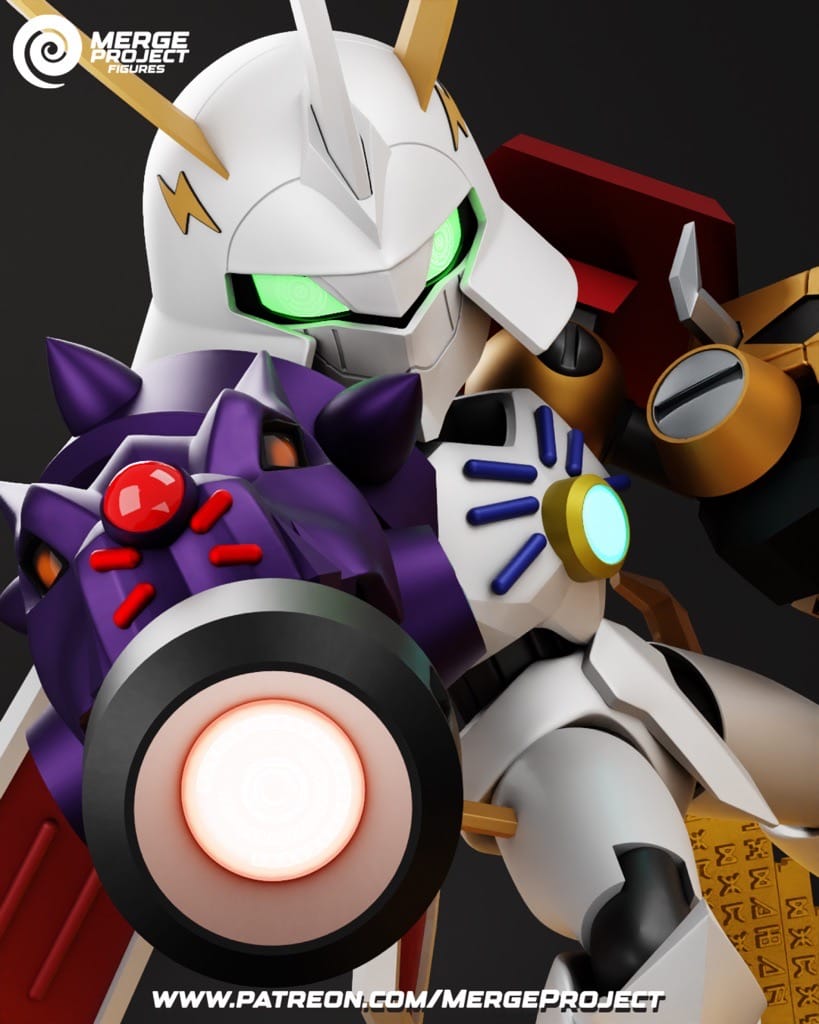 P站图纸印象馆 MPF 数码暴龙 奥米加兽 MPF 数码暴龙 奥米加兽