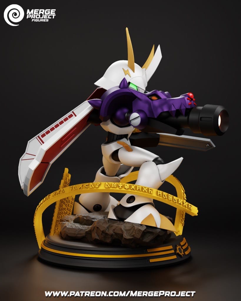 P站图纸印象馆 MPF 数码暴龙 奥米加兽 MPF 数码暴龙 奥米加兽