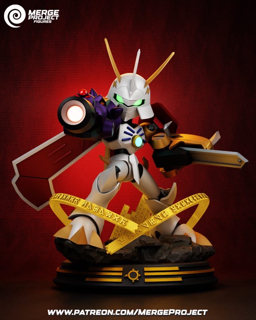 P站图纸印象馆 MPF 数码暴龙 奥米加兽 MPF 数码暴龙 奥米加兽