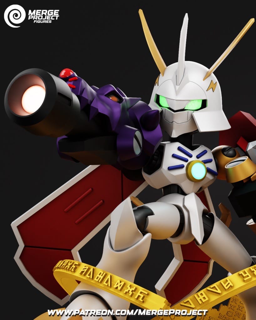 P站图纸印象馆 MPF 数码暴龙 奥米加兽 MPF 数码暴龙 奥米加兽