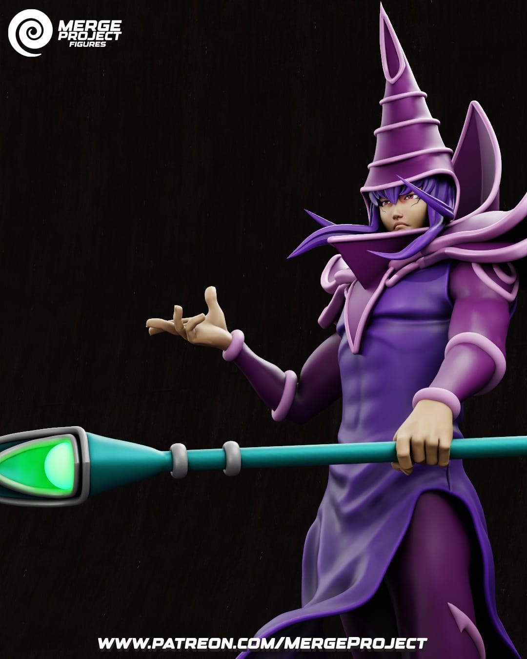 P站图纸印象馆 MPF 游戏王 黑魔导女孩 MPF 游戏王 黑魔导女孩