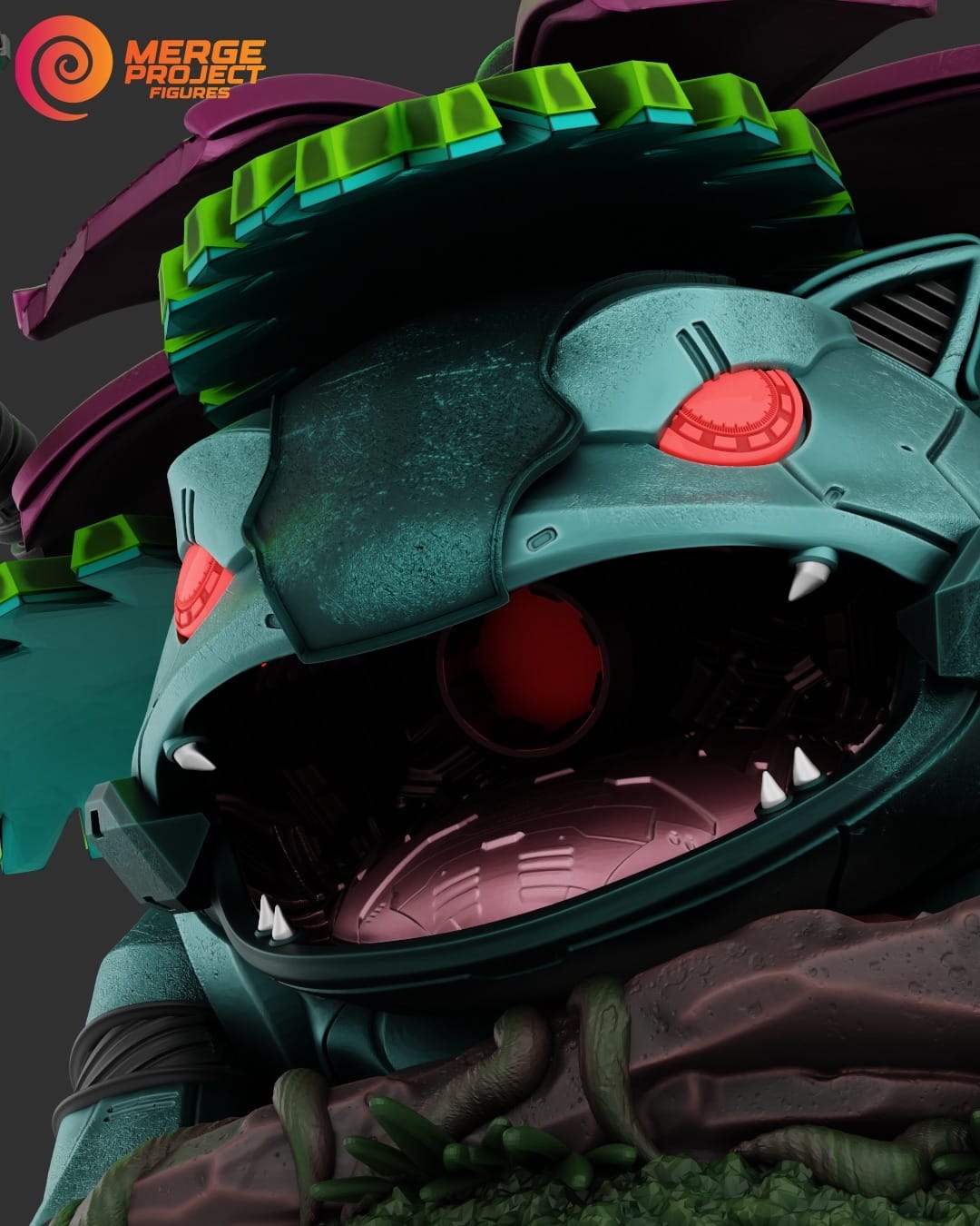 P站图纸印象馆 MPF 精灵宝可梦 妙蛙花 MPF 精灵宝可梦 妙蛙花