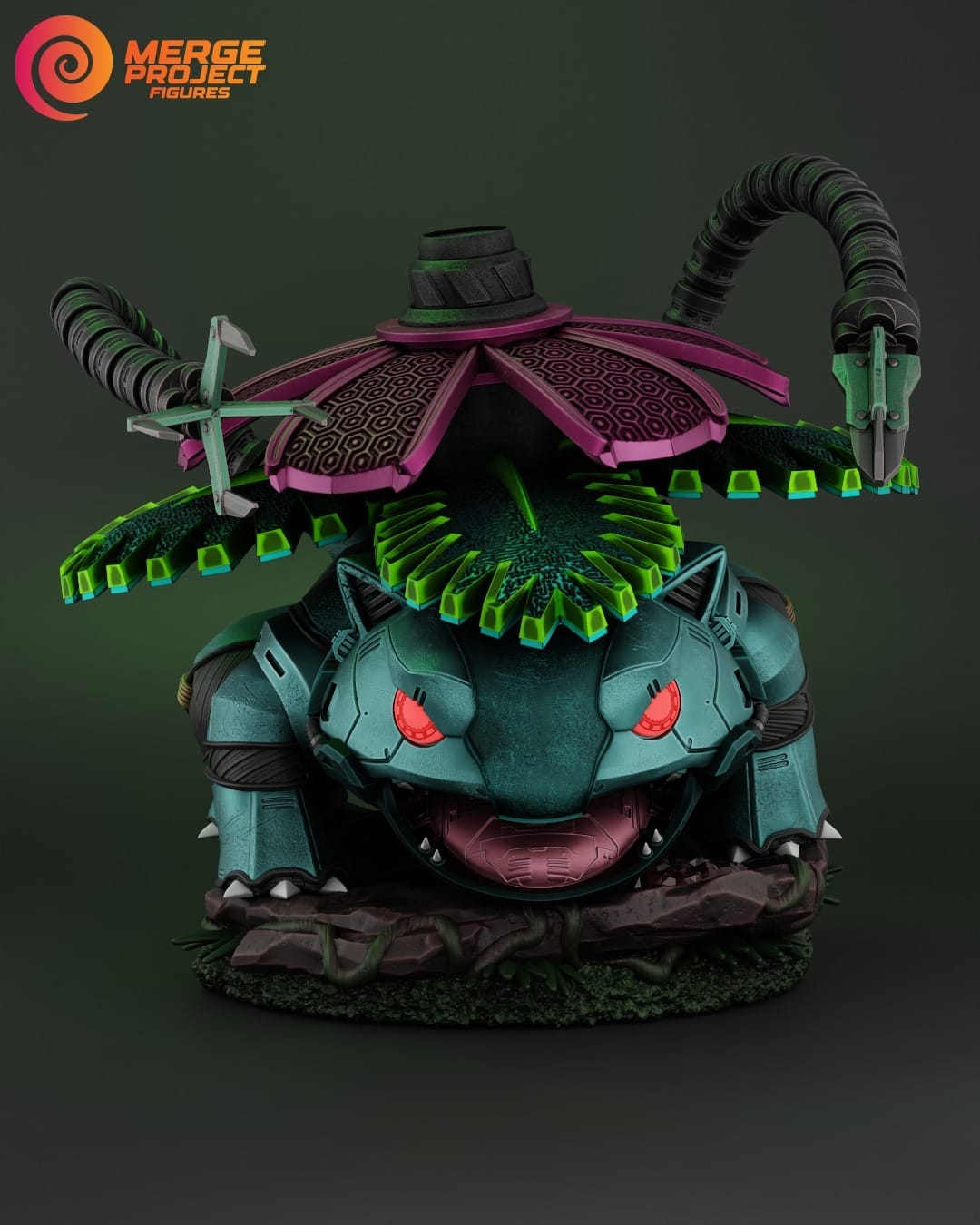 P站图纸印象馆 MPF 精灵宝可梦 妙蛙花 MPF 精灵宝可梦 妙蛙花