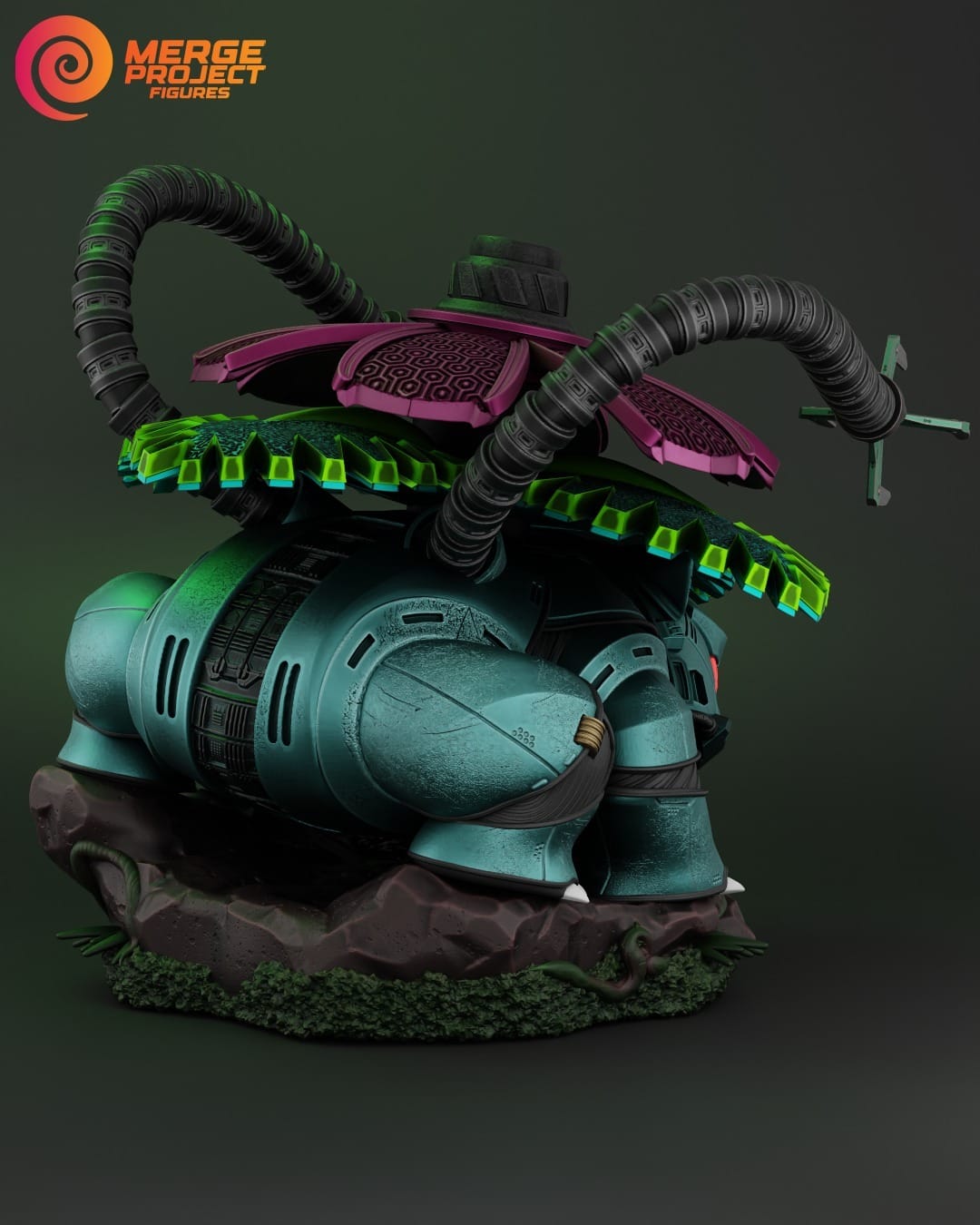 P站图纸印象馆 MPF 精灵宝可梦 妙蛙花 MPF 精灵宝可梦 妙蛙花