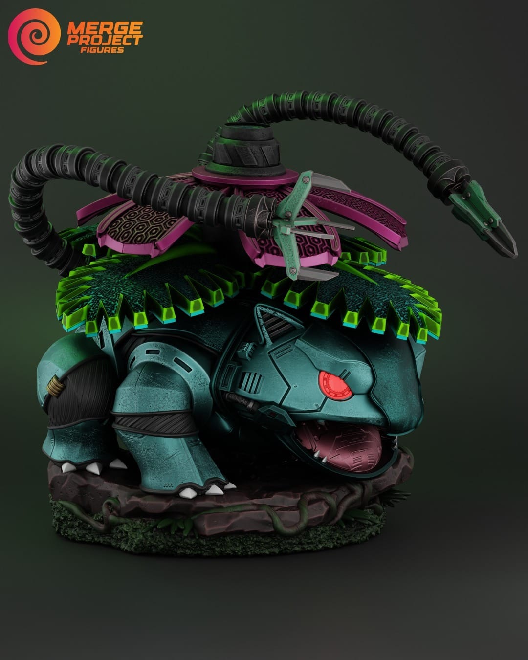 P站图纸印象馆 MPF 精灵宝可梦 妙蛙花 MPF 精灵宝可梦 妙蛙花