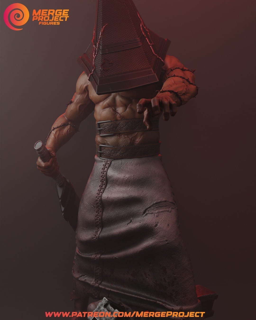 P站图纸印象馆 MPF 寂静岭 三角头 MPF 寂静岭 三角头