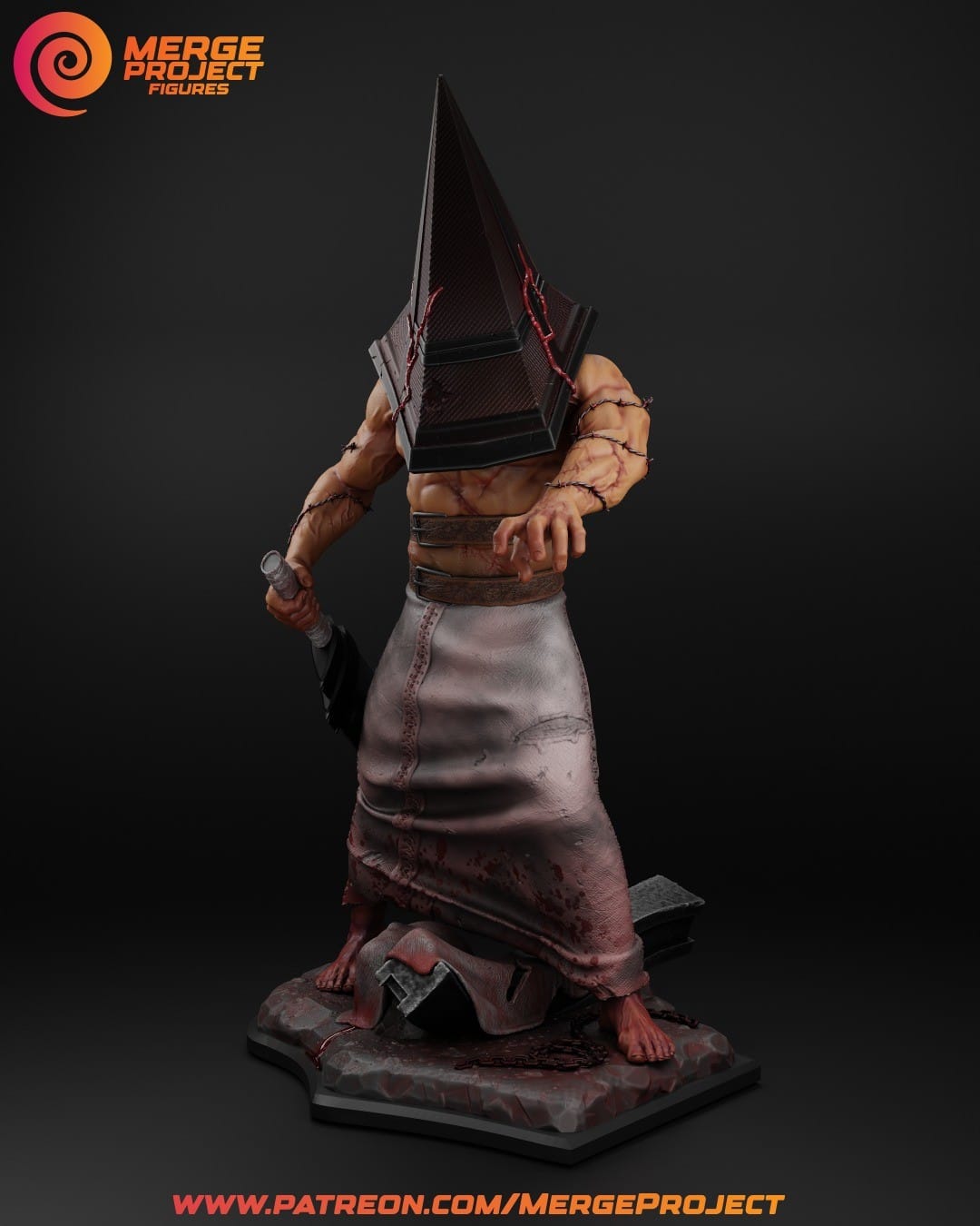 P站图纸印象馆 MPF 寂静岭 三角头 MPF 寂静岭 三角头