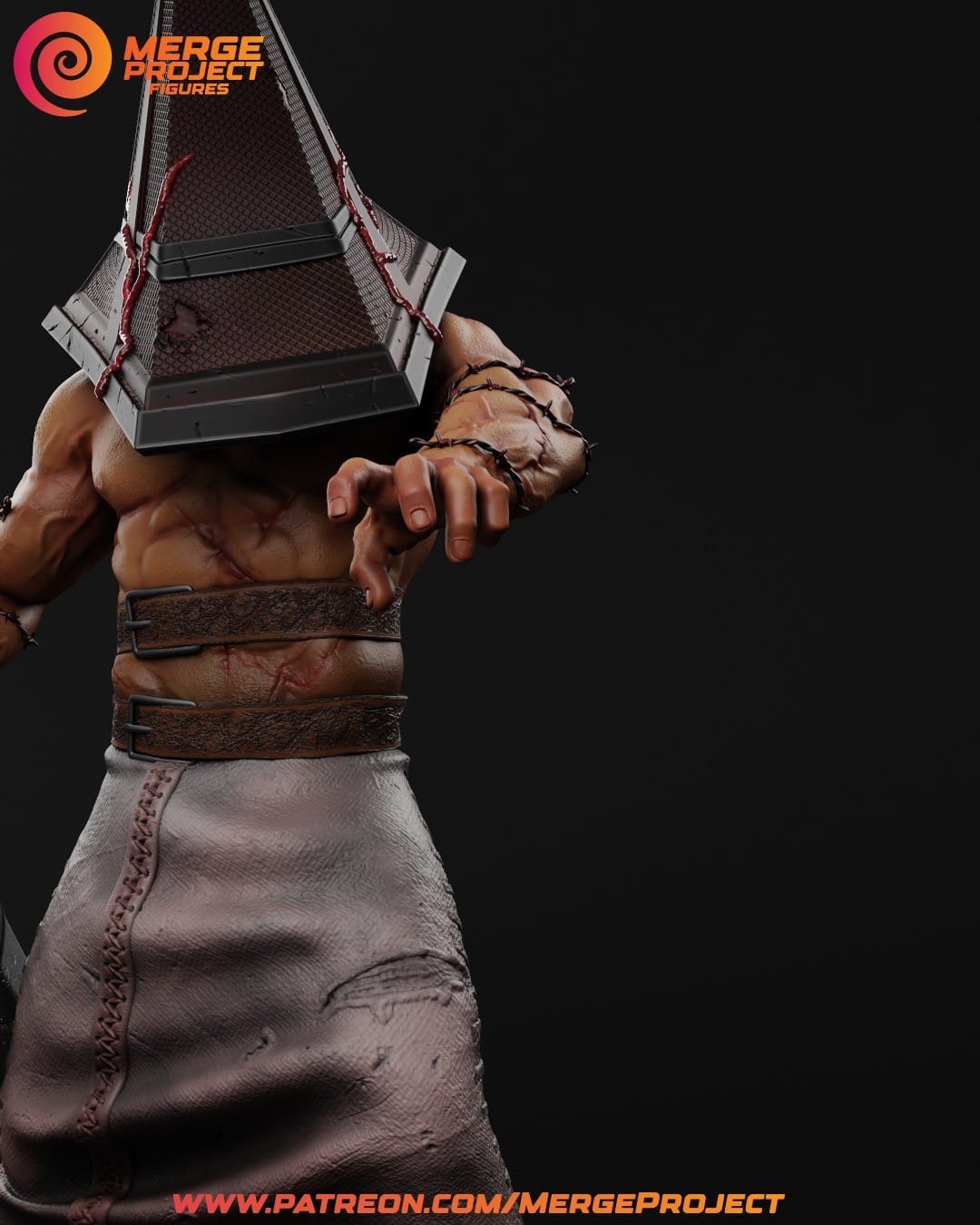 P站图纸印象馆 MPF 寂静岭 三角头 MPF 寂静岭 三角头