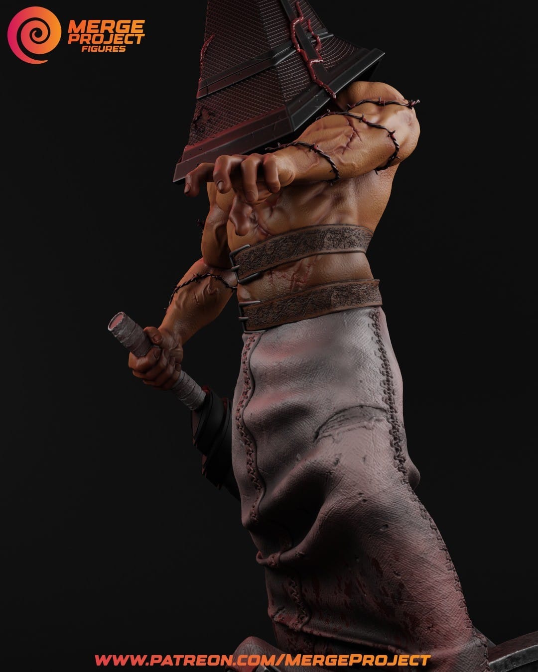 P站图纸印象馆 MPF 寂静岭 三角头 MPF 寂静岭 三角头