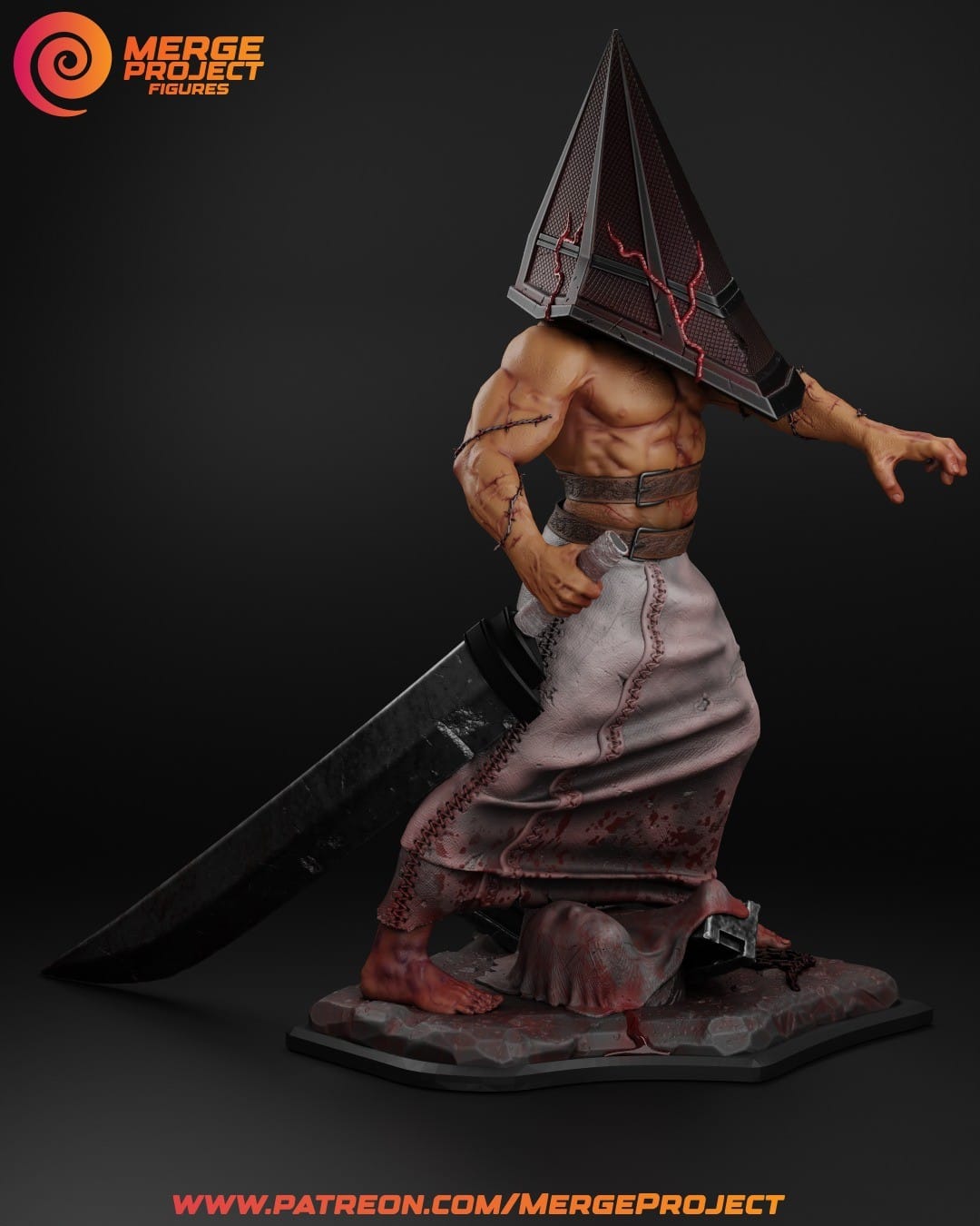 P站图纸印象馆 MPF 寂静岭 三角头 MPF 寂静岭 三角头