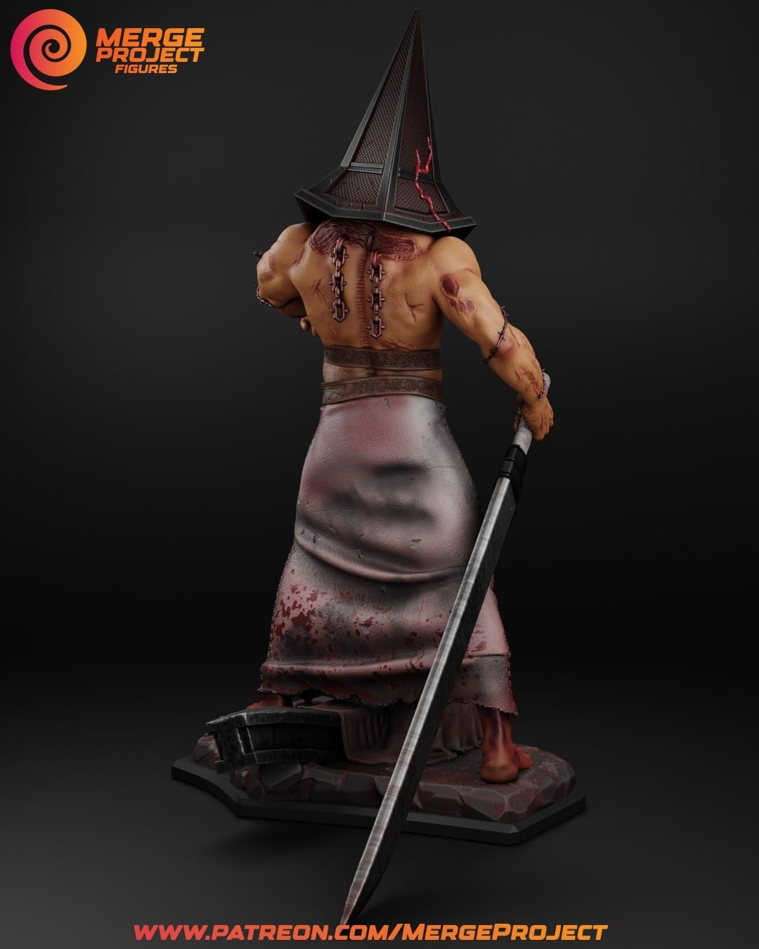 P站图纸印象馆 MPF 寂静岭 三角头 MPF 寂静岭 三角头