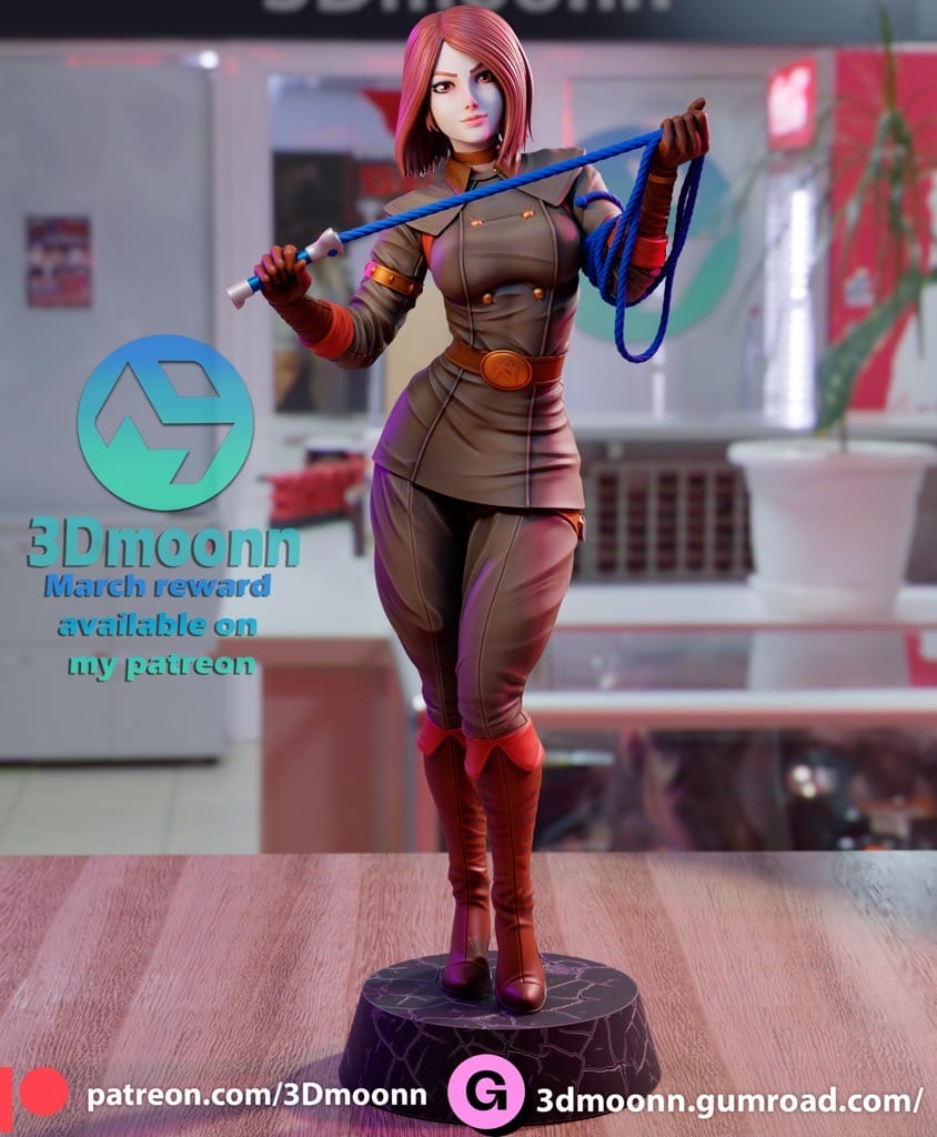 P站图纸印象馆 3Dmoonn 拳皇 薇普 3Dmoonn 拳皇 薇普