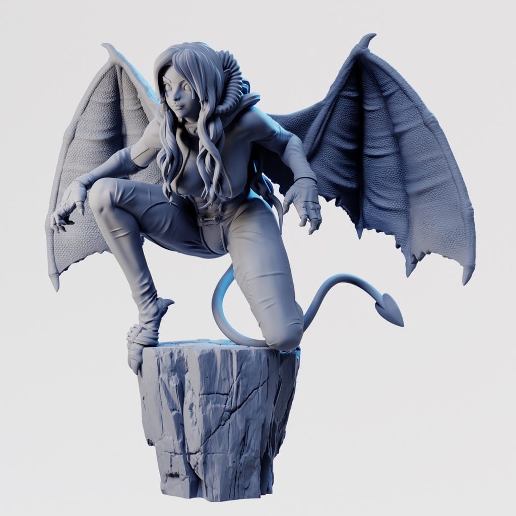 P站图纸印象馆 Messias 3D 暗黑破坏神 魅魔 Messias 3D 暗黑破坏神 魅魔