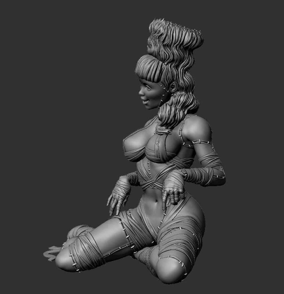 P站图纸印象馆 Messias 3D 贝蒂·佩姬 Messias 3D 贝蒂·佩姬